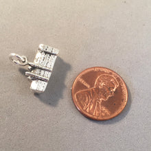 Load image into Gallery viewer, BILTMORE HOUSE .925 Sterling Silver 3-D Charm Pendant Asheville North Carolina Estate Travel Souvenir tu34