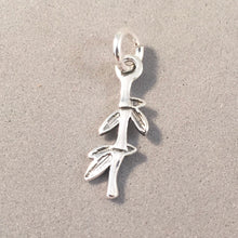 Load image into Gallery viewer, BAMBOO .925 Sterling Silver Charm Pendant Kyoto Japan Sagano Forest Maui Korea China ga32