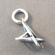 Load image into Gallery viewer, BEACH CHAIR Small .925 Sterling Silver 3-D Charm Pendant Lounge Vacation FL CA HI Deck Patio NT21