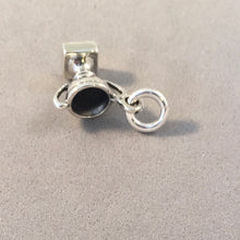 Load image into Gallery viewer, TROPHY .925 Sterling Silver Small 3-D Charm Pendant Winner 1st Place Championship Tournament sp08