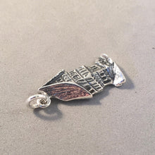 Load image into Gallery viewer, BERKASTEL-KUES .925 Sterling Silver 3-D Charm Pendant Europe Germany Market Square Travel Souvenir tg25
