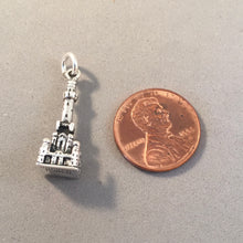 Load image into Gallery viewer, CHICAGO WATER TOWER .925 Sterling Silver Charm Pendant Illinois Tourist Travel Souvenir tu36