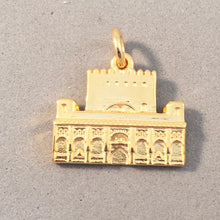 Load image into Gallery viewer, ALHAMBRA Gold Plated .925 Sterling Silver Charm Pendant Granada Andalusia Spain Europe Fortress Landmark Travel Souvenir tp06g
