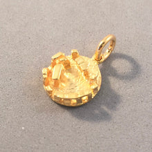 Load image into Gallery viewer, STONEHENGE Gold Plated .925 Sterling Silver 3-D Charm Pendant Europe Prehistoric Monument Wiltshire England Great Britain UK Travel Landmark tb02g