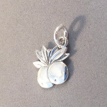 Load image into Gallery viewer, ORANGES .925 Sterling Silver Charm Pendant Fruit Florida California Seville Food Kitchen KT51