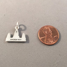 Load image into Gallery viewer, ANGKOR WAT Temple Close-up .925 Sterling Silver Charm Pendant Cambodia Siem Reap Southeast Asia TA30