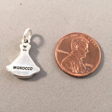 Load image into Gallery viewer, TAJINE .925 Sterling Silver Charm Pendant Marrakesh Market Casablanca Morocco Tagine Maraq Cooking Pot Travel Souvenir TZ09