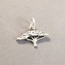 Load image into Gallery viewer, ACACIA TREE .925 Sterling Silver Charm Pendant Africa Serengeti Safari Savannah Travel Souvenir GA51