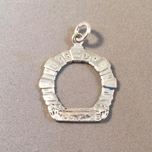 Load image into Gallery viewer, BERMUDA MOONGATE .925 Sterling Silver Charm Pendant Caribbean Souvenir Island Country TR05