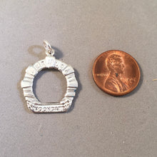 Load image into Gallery viewer, BERMUDA MOONGATE .925 Sterling Silver Charm Pendant Caribbean Souvenir Island Country TR05