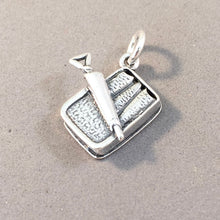 Load image into Gallery viewer, SARDINES IN A CAN .925 Sterling Silver 3-D Charm Pendant Lisbon Setubal Portugal Tourist Travel Souvenir Sardinhas Tin TP01