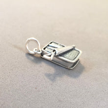 Load image into Gallery viewer, SARDINES IN A CAN .925 Sterling Silver 3-D Charm Pendant Lisbon Setubal Portugal Tourist Travel Souvenir Sardinhas Tin TP01