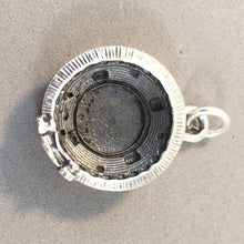 Load image into Gallery viewer, BULLRING .925 Sterling Silver 3-D Charm Pendant Plaza de Toros Spain Madrid Rhonda Seville Barcelona Matador Bullfighter Arena Souvenir tp05
