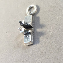 Load image into Gallery viewer, ST AUGUSTINE .925 Sterling Silver Charm Pendant Florida Old City Gates Souvenir tu30