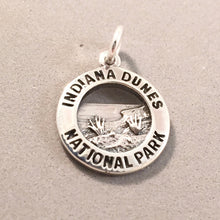 Load image into Gallery viewer, INDIANA DUNES National Park .925 Sterling Silver Charm Pendant Souvenir np59
