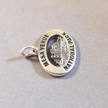 Load image into Gallery viewer, MESA VERDE National Park .925 Sterling Silver Charm Pendant Pueblo Cliff Palace Balcony House np34