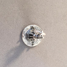 Load image into Gallery viewer, BANBURY CROSS .925 Sterling Silver 3-D Charm Pendant United Kingdom UK England Market Souvenir tb35
