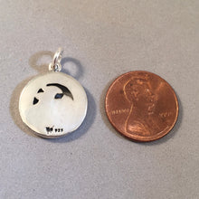 Load image into Gallery viewer, THEODORE ROOSEVELT National Park .925 Sterling Silver 3-D Charm Pendant Teddy North Dakota np33
