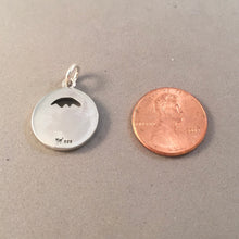 Load image into Gallery viewer, KATMAI National Park .925 Sterling Silver Charm Pendant Grizzly Bear Alaska Souvenir np27