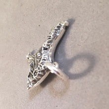 Load image into Gallery viewer, BALI MAP .925 Sterling Silver Charm Pendant Country Topographical Denpasar Mount Agung Volcano Souvenir ta38