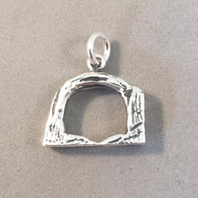 Load image into Gallery viewer, RAINBOW BRIDGE .925 Sterling Silver 3-D Charm Pendant National Monument Arizona Travel Tourist Souvenir New pm16