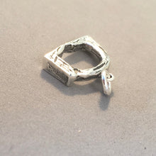 Load image into Gallery viewer, RAINBOW BRIDGE .925 Sterling Silver 3-D Charm Pendant National Monument Arizona Travel Tourist Souvenir New pm16