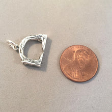 Load image into Gallery viewer, RAINBOW BRIDGE .925 Sterling Silver 3-D Charm Pendant National Monument Arizona Travel Tourist Souvenir New pm16
