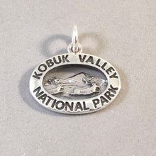 Load image into Gallery viewer, KOBUK VALLEY National Park .925 Sterling Silver Charm Pendant Caribou Alaska Souvenir NP29