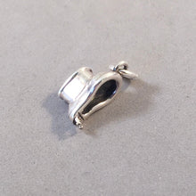 Load image into Gallery viewer, BIDET TOILET .925 Sterling Silver 3-D Charm Pendant Bathroom France hm12