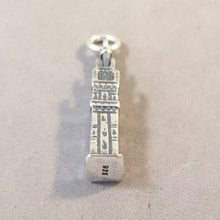 Load image into Gallery viewer, BELL TOWER .925 Sterling Silver Charm Pendant Europe Landmark Travel Souvenir FA38