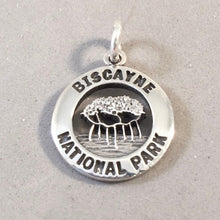 Load image into Gallery viewer, BISCAYNE National Park .925 Sterling Silver Charm Pendant Mangroves Florida Souvenir np21