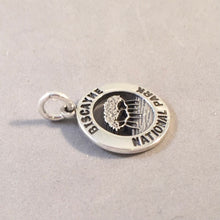Load image into Gallery viewer, BISCAYNE National Park .925 Sterling Silver Charm Pendant Mangroves Florida Souvenir np21