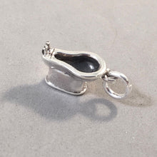 Load image into Gallery viewer, BIDET TOILET .925 Sterling Silver 3-D Charm Pendant Bathroom France hm12