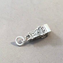 Load image into Gallery viewer, BELEM TOWER 3-D .925 Sterling Silver Charm Pendant Lisbon Portugal Torre Saint Vincent Tourist Travel Souvenir Places tp20