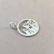 Load image into Gallery viewer, MOUNTAIN RANGE  .925 Sterling Silver Charm Pendant Mt Volcano Travel New GA17