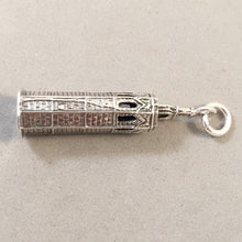 Load image into Gallery viewer, MIGUELETE TOWER  .925 Sterling Silver Charm Pendant Valencia Cathedral Church Clock Tourist Travel Places Souvenir TP14