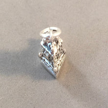 Load image into Gallery viewer, BELEM TOWER 3-D .925 Sterling Silver Charm Pendant Lisbon Portugal Torre Saint Vincent Tourist Travel Souvenir Places tp20