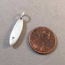 Load image into Gallery viewer, FRENCH BREAD .925 Sterling Silver 3-D Charm Pendant Loaf of Bread Baguette France Bakery Bake Food Kitchen Chef Cook kt49
