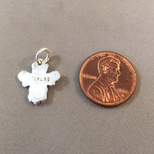 Load image into Gallery viewer, BEE .925 Sterling Silver 3-D Charm Pendant Garden Insect Bug Honey BI04