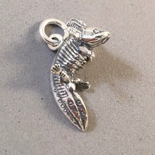 Load image into Gallery viewer, AXOLOTL .925 Sterling Silver 3-D Charm Pendant Salamander Lake Xochimilco Mexico NT46