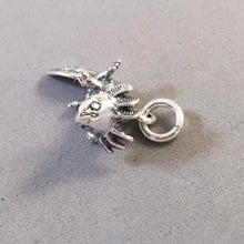 Load image into Gallery viewer, AXOLOTL .925 Sterling Silver 3-D Charm Pendant Salamander Lake Xochimilco Mexico NT46