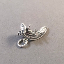 Load image into Gallery viewer, AXOLOTL .925 Sterling Silver 3-D Charm Pendant Salamander Lake Xochimilco Mexico NT46