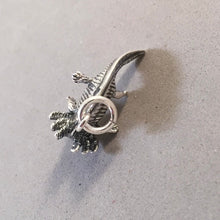 Load image into Gallery viewer, AXOLOTL .925 Sterling Silver 3-D Charm Pendant Salamander Lake Xochimilco Mexico NT46