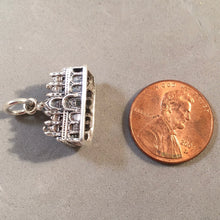 Load image into Gallery viewer, BASILICA di SAN MARCO 3-D .925 Sterling Silver Charm Pendant Italy Europe Venice St Mark's Cathedral Square Souvenir ti61