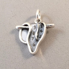 Load image into Gallery viewer, MELTING CLOCK .925 Sterling Silver Charm Pendant Salvador Dali Painting Museum Art Spain Souvenir tp23