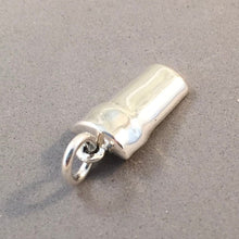 Load image into Gallery viewer, IMPERIAL PINT GLASS .925 Sterling Silver 3-D Charm Pendant Drink Draft Tap Ireland English Pub Dublin London kt64