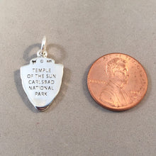 Load image into Gallery viewer, TEMPLE Of The SUN .925 Sterling Silver Charm Pendant Carlsbad Caverns National Park New Mexico NA08