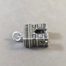 Load image into Gallery viewer, ARC DE TRIOMPHE Detailed Large .925 Sterling Silver 3-D Charm Pendant Triumph Paris France Monument Champs-Elysess Travel Souvenir TF37