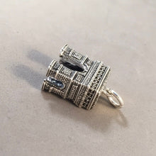 Load image into Gallery viewer, ARC DE TRIOMPHE Detailed Large .925 Sterling Silver 3-D Charm Pendant Triumph Paris France Monument Champs-Elysess Travel Souvenir TF37