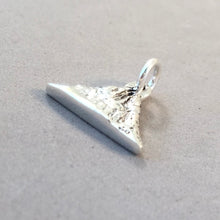 Load image into Gallery viewer, TWO MEDICINE .925 Sterling Silver Charm Pendant Glacier National Park Montana Mountain Peak Travel Souvenir PM01